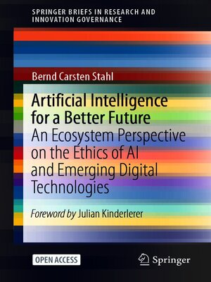 cover image of Artificial Intelligence for a Better Future